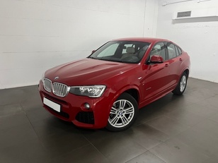 Fotos de BMW X4 xDrive35d color Rojo. Año 2015. 230KW(313CV). Diésel. En concesionario Amiocar S.A. de Coruña