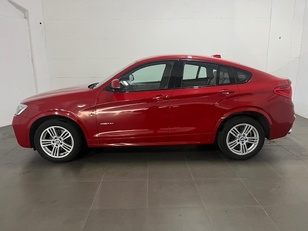 Fotos de BMW X4 xDrive35d color Rojo. Año 2015. 230KW(313CV). Diésel. En concesionario Amiocar S.A. de Coruña
