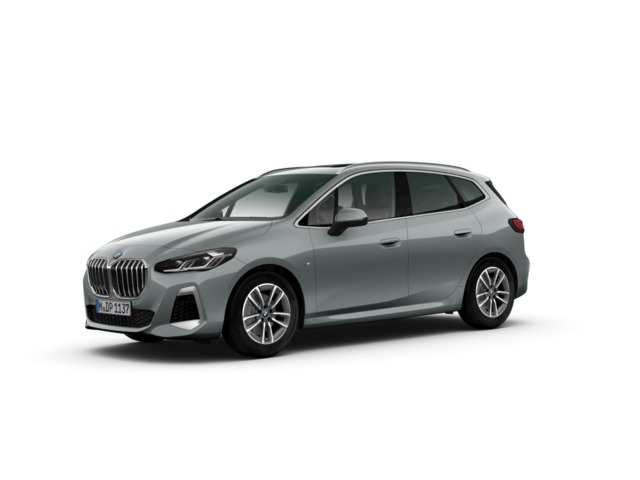 BMW Serie 2 218d Active Tourer color Gris. Año 2024. 110KW(150CV). Diésel. En concesionario Movilnorte El Carralero de Madrid