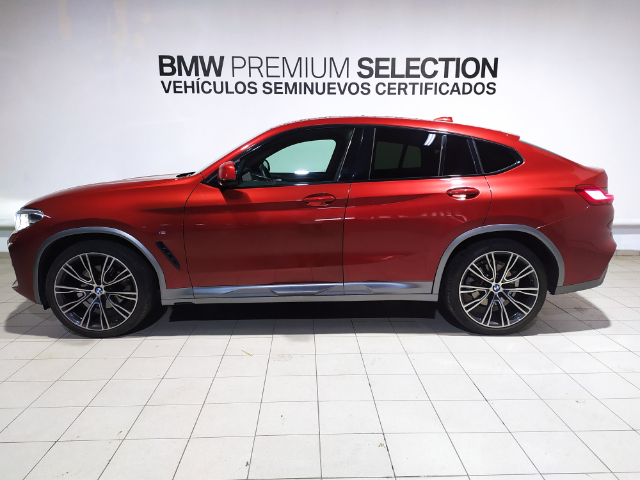 BMW X4 xDrive20d color Rojo. Año 2020. 140KW(190CV). Diésel. En concesionario Hispamovil Elche de Alicante