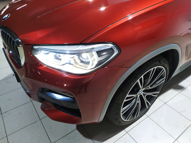 BMW X4 xDrive20d color Rojo. Año 2020. 140KW(190CV). Diésel. En concesionario Hispamovil Elche de Alicante