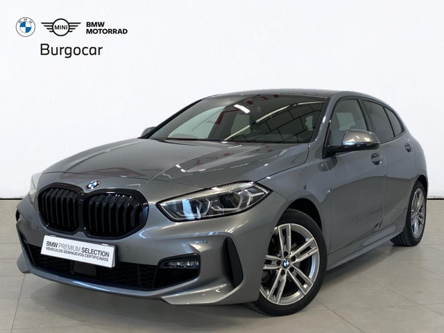 BMW Serie 1 118d color Gris. Año 2024. 110KW(150CV). Diésel. En concesionario Burgocar (Bmw y Mini) de Burgos