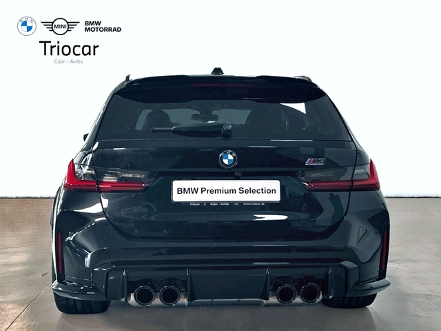 BMW M M3 Competition Touring color Negro. Año 2025. 390KW(530CV). Gasolina. En concesionario Triocar Gijón (Bmw y Mini) de Asturias