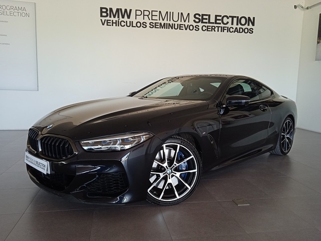 BMW Serie 8 M850i Coupe color Negro. Año 2019. 390KW(530CV). Gasolina. En concesionario Albamocion S.L. ALBACETE de Albacete