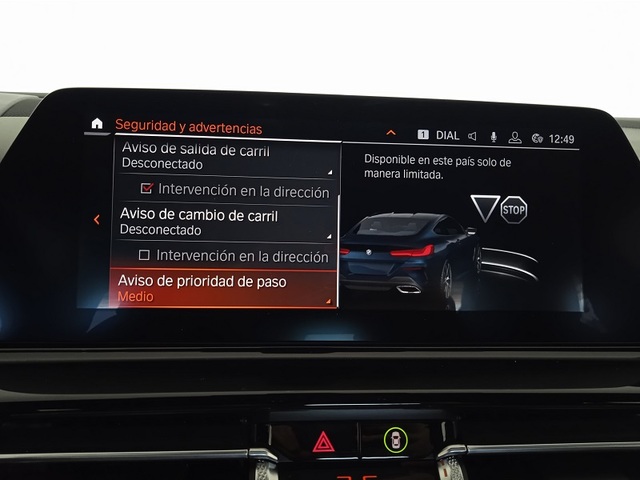 BMW Serie 8 M850i Coupe color Negro. Año 2019. 390KW(530CV). Gasolina. En concesionario Albamocion S.L. ALBACETE de Albacete