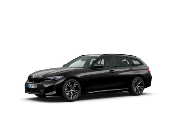 BMW Serie 3 320e Touring color Negro. Año 2025. 150KW(204CV). Híbrido Electro/Gasolina. En concesionario BYmyCAR Madrid - Alcalá de Madrid