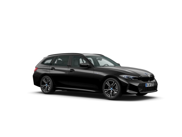 BMW Serie 3 320e Touring color Negro. Año 2025. 150KW(204CV). Híbrido Electro/Gasolina. En concesionario BYmyCAR Madrid - Alcalá de Madrid