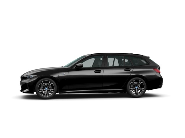 BMW Serie 3 320e Touring color Negro. Año 2025. 150KW(204CV). Híbrido Electro/Gasolina. En concesionario BYmyCAR Madrid - Alcalá de Madrid