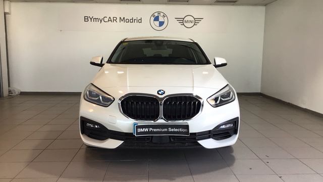 BMW Serie 1 118i color Blanco. Año 2020. 103KW(140CV). Gasolina. En concesionario BYmyCAR Madrid - Alcalá de Madrid