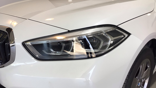 BMW Serie 1 118i color Blanco. Año 2020. 103KW(140CV). Gasolina. En concesionario BYmyCAR Madrid - Alcalá de Madrid
