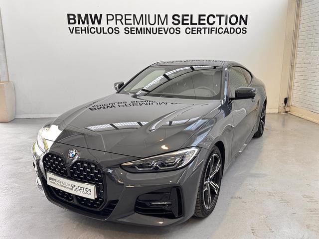 BMW Serie 4 430i Coupe color Gris. Año 2021. 190KW(258CV). Gasolina. En concesionario Lurauto - Gipuzkoa de Guipuzcoa