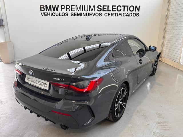BMW Serie 4 430i Coupe color Gris. Año 2021. 190KW(258CV). Gasolina. En concesionario Lurauto - Gipuzkoa de Guipuzcoa