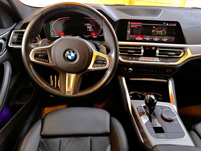 BMW Serie 4 430i Coupe color Gris. Año 2021. 190KW(258CV). Gasolina. En concesionario Lurauto - Gipuzkoa de Guipuzcoa