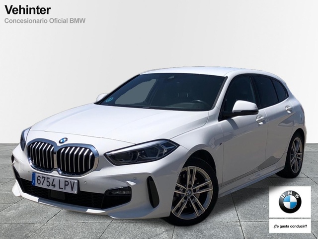 BMW Serie 1 116d color Blanco. Año 2021. 85KW(116CV). Diésel. En concesionario Vehinter Alcorcón de Madrid