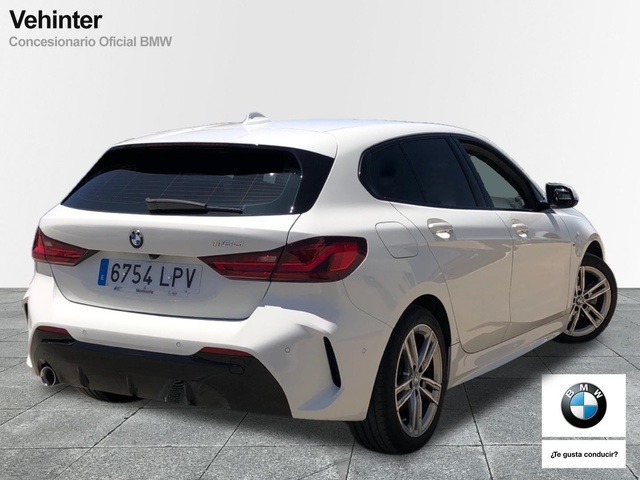 BMW Serie 1 116d color Blanco. Año 2021. 85KW(116CV). Diésel. En concesionario Vehinter Alcorcón de Madrid