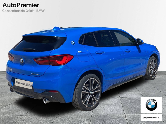BMW X2 sDrive18d color Azul. Año 2020. 110KW(150CV). Diésel. En concesionario Auto Premier, S.A. - MADRID de Madrid