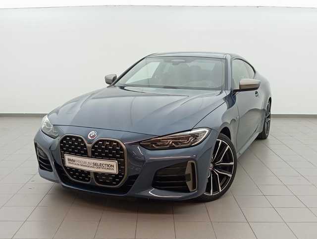 BMW Serie 4 M440i Coupé color Azul. Año 2022. 275KW(374CV). Gasolina. En concesionario Augusta Aragon S.A. de Zaragoza