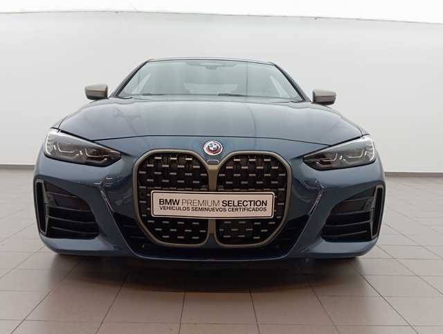BMW Serie 4 M440i Coupé color Azul. Año 2022. 275KW(374CV). Gasolina. En concesionario Augusta Aragon S.A. de Zaragoza