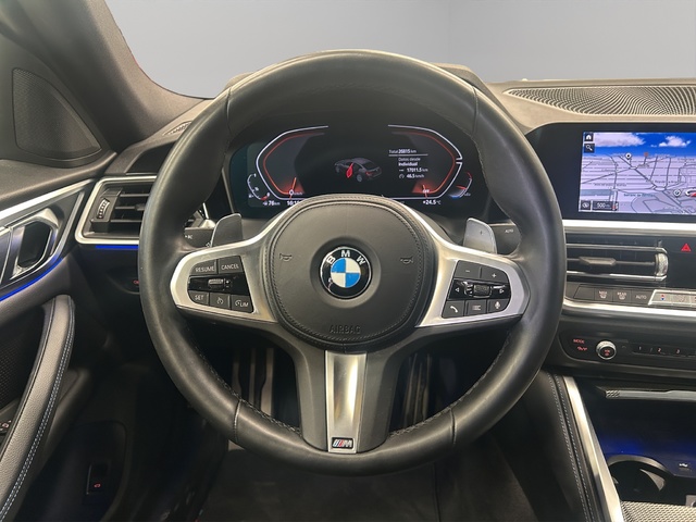BMW Serie 4 430i Gran Coupe color Blanco. Año 2022. 180KW(245CV). Gasolina. En concesionario GANDIA Automoviles Fersan, S.A. de Valencia