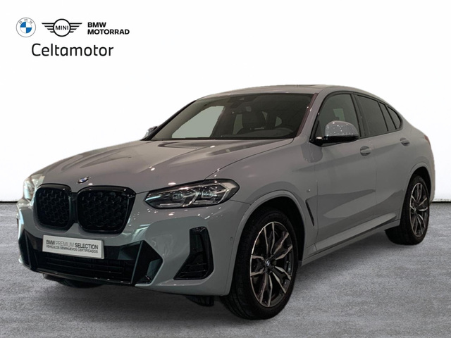 BMW X4 xDrive20d color Gris. Año 2024. 140KW(190CV). Diésel. En concesionario Celtamotor Lalín de Pontevedra