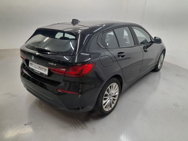 BMW Serie 1 116d color Negro. Año 2021. 85KW(116CV). Diésel. En concesionario Cabrero Motorsport de Huesca