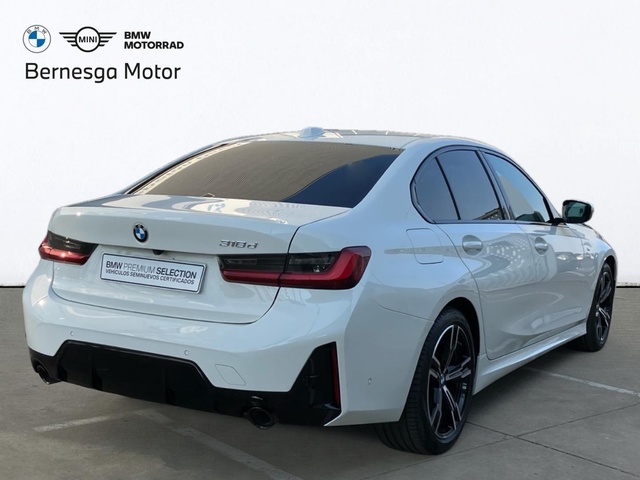 BMW Serie 3 318d color Blanco. Año 2024. 110KW(150CV). Diésel. En concesionario Bernesga Motor León (Bmw y Mini) de León