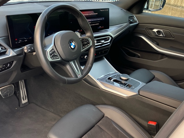 BMW Serie 3 318d color Blanco. Año 2024. 110KW(150CV). Diésel. En concesionario Bernesga Motor León (Bmw y Mini) de León