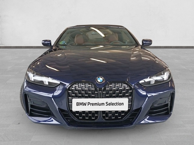 BMW Serie 4 420d Cabrio color Azul. Año 2025. 140KW(190CV). Diésel. En concesionario Enekuri Motor de Vizcaya