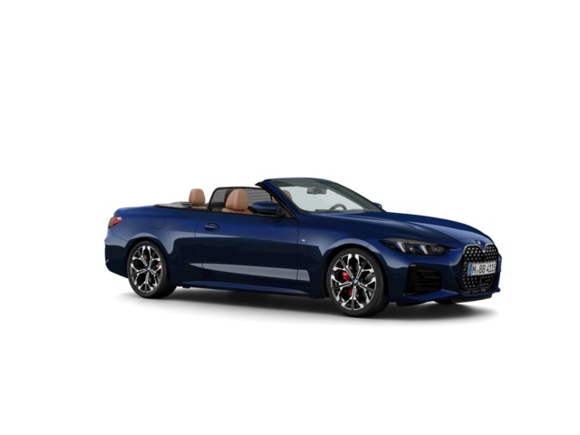 BMW Serie 4 420d Cabrio color Azul. Año 2025. 140KW(190CV). Diésel. En concesionario Enekuri Motor de Vizcaya