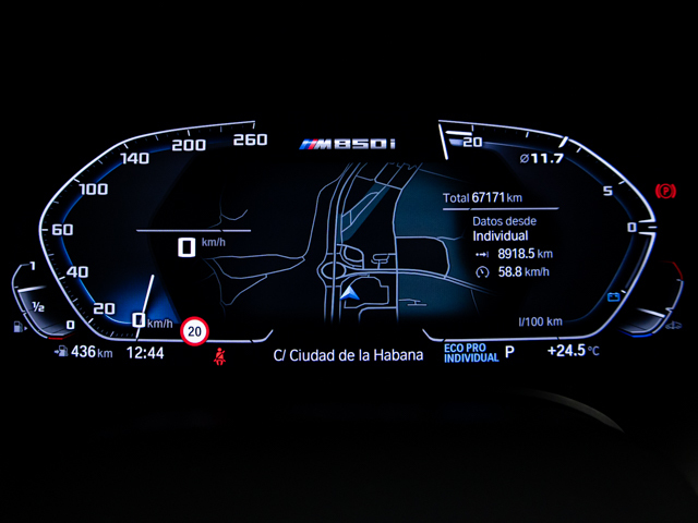 BMW Serie 8 M850i Coupe color Negro. Año 2019. 390KW(530CV). Gasolina. En concesionario BMW Fuenteolid Valladolid de Valladolid