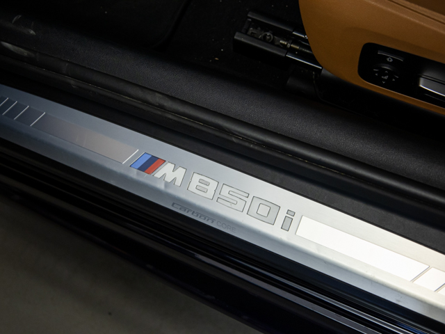 BMW Serie 8 M850i Coupe color Negro. Año 2019. 390KW(530CV). Gasolina. En concesionario BMW Fuenteolid Valladolid de Valladolid