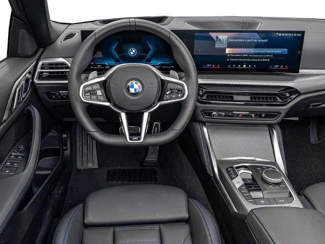 BMW Serie 4 420i Cabrio color Azul. Año 2025. 135KW(184CV). Gasolina. En concesionario Caetano Cuzco Raimundo Fernandez Villaverde, 45 de Madrid