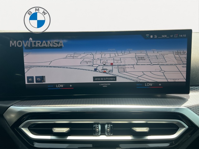 BMW Serie 3 318d color Gris. Año 2024. 110KW(150CV). Híbrido Electro/Diesel. En concesionario Movitransa Cars Jerez de Cádiz
