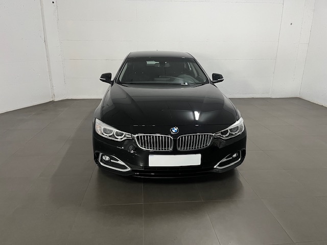 BMW Serie 4 420d Gran Coupe color Negro. Año 2015. 135KW(184CV). Diésel. En concesionario Amiocar S.A. de Coruña