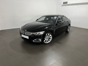Fotos de BMW Serie 4 420d Gran Coupe color Negro. Año 2015. 135KW(184CV). Diésel. En concesionario Amiocar S.A. de Coruña