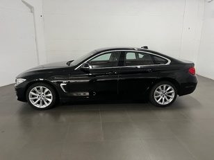 Fotos de BMW Serie 4 420d Gran Coupe color Negro. Año 2015. 135KW(184CV). Diésel. En concesionario Amiocar S.A. de Coruña