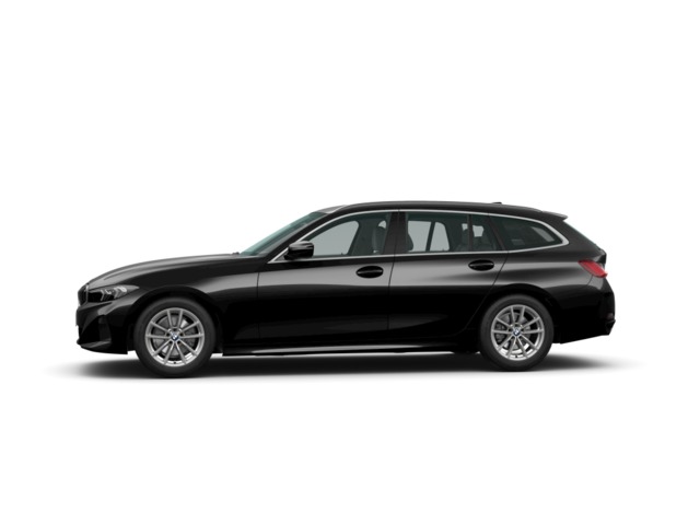 BMW Serie 3 318d Touring color Negro. Año 2023. 110KW(150CV). Diésel. En concesionario Movilnorte El Plantio de Madrid