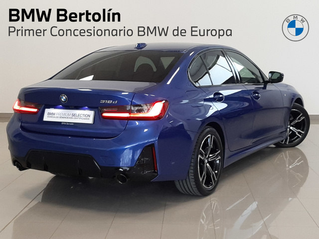 BMW Serie 3 318d color Azul. Año 2024. 110KW(150CV). Diésel. En concesionario Automoviles Bertolin, S.L. de Valencia