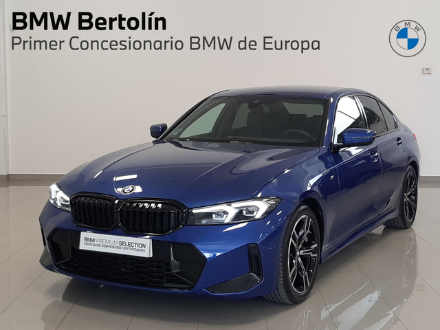 BMW Serie 3 318d color Azul. Año 2024. 110KW(150CV). Diésel. En concesionario Automoviles Bertolin, S.L. de Valencia