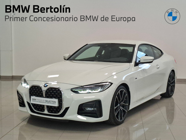 BMW Serie 4 420d Coupe color Blanco. Año 2021. 140KW(190CV). Diésel. En concesionario Automoviles Bertolin, S.L. de Valencia