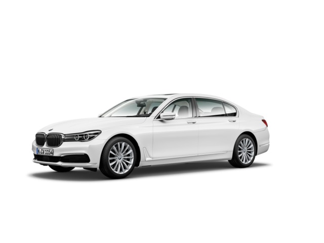 BMW Serie 7 740Ld color Blanco. Año 2016. 235KW(320CV). Diésel. En concesionario Novomóvil Oleiros de Coruña