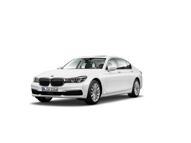 BMW Serie 7 740Ld color Blanco. Año 2016. 235KW(320CV). Diésel. En concesionario Novomóvil Oleiros de Coruña