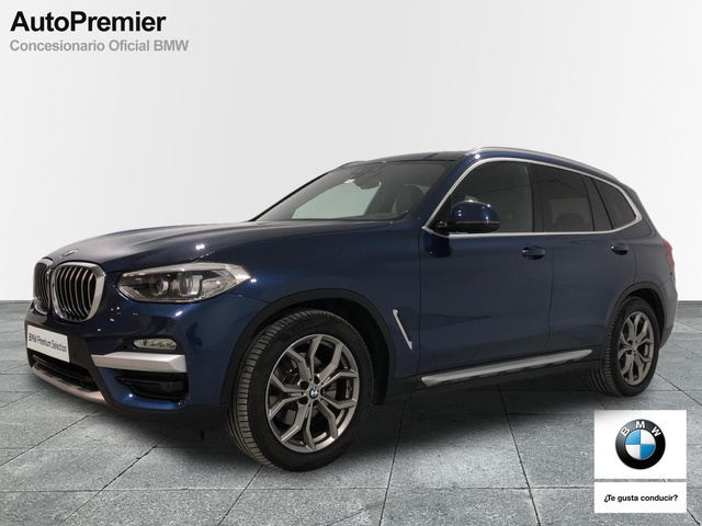 BMW X3 xDrive20d color Azul. Año 2018. 140KW(190CV). Diésel. En concesionario Auto Premier, S.A. - MADRID de Madrid