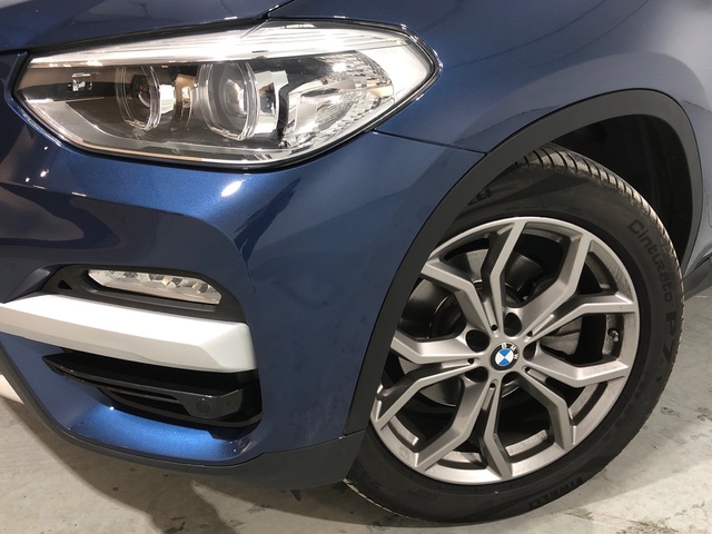 BMW X3 xDrive20d color Azul. Año 2018. 140KW(190CV). Diésel. En concesionario Auto Premier, S.A. - MADRID de Madrid