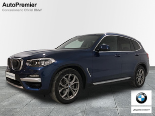Fotos de BMW X3 xDrive20d color Azul. Año 2018. 140KW(190CV). Diésel. En concesionario Auto Premier, S.A. - MADRID de Madrid