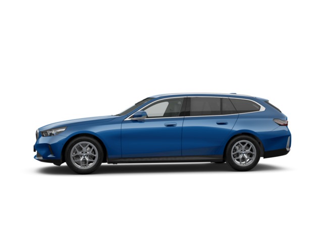 BMW Serie 5 520d Touring color Azul. Año 2025. 145KW(197CV). Híbrido Electro/Diesel. En concesionario BYmyCAR Madrid - Alcalá de Madrid