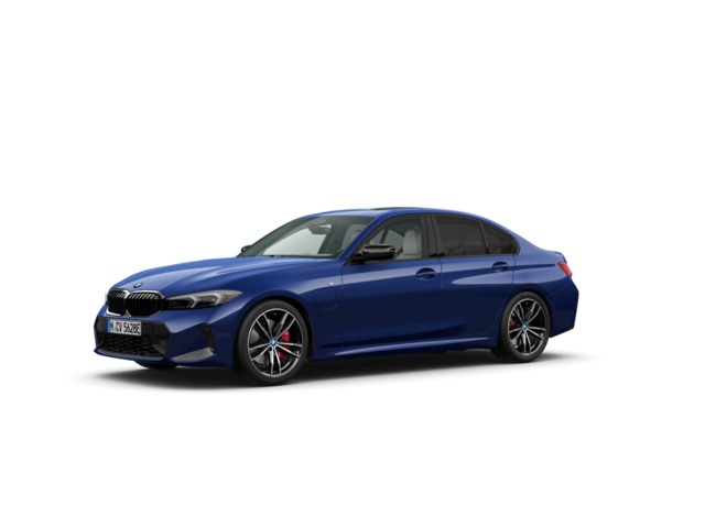 BMW Serie 3 330e color Azul. Año 2025. 215KW(292CV). Híbrido Electro/Gasolina. En concesionario BYmyCAR Madrid - Alcalá de Madrid