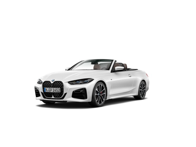 BMW Serie 4 M440d Cabrio color Blanco. Año 2024. 250KW(340CV). Diésel. En concesionario Movil Begar Alcoy de Alicante