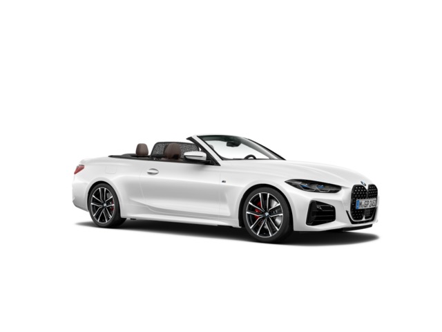 BMW Serie 4 M440d Cabrio color Blanco. Año 2024. 250KW(340CV). Diésel. En concesionario Movil Begar Alcoy de Alicante
