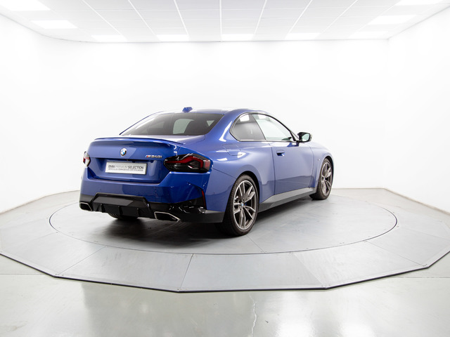 BMW Serie 2 M240i Coupe color Azul. Año 2024. 275KW(374CV). Gasolina. En concesionario Móvil Begar Alicante de Alicante